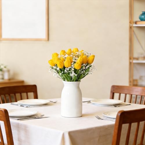 40PCS Tulip Artificial Flowers Babysbreath - Image 3