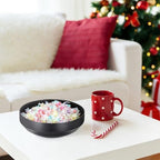 Key Bowl for Entryway Table, 8.3" Decorative Bowl for Keys, Black - Image 7