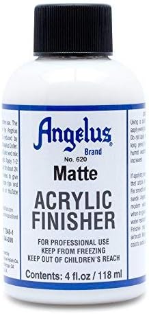 Angelus Matte Acrylic Finisher 4 fl oz – Flexible Clear Coat - Image 4