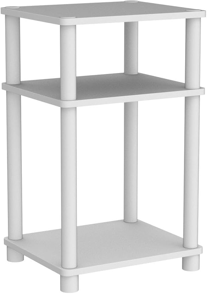 Furinno Just 3-Tier Turn-N-Tube End Table / Side Table / Night Stand / Bedside - Image 4
