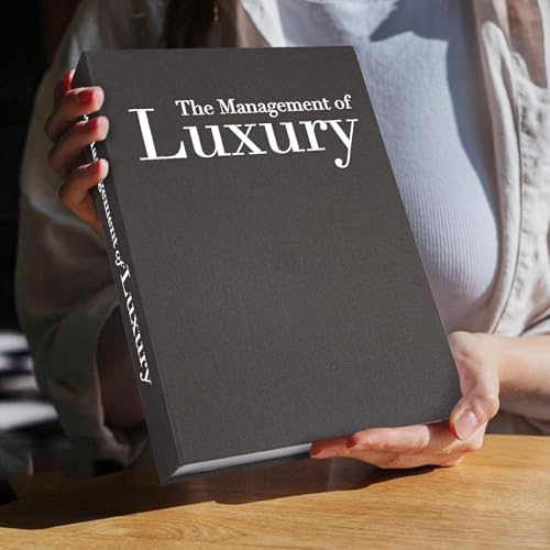 1DOT2 Decorative Books Set of 3, Black-Gray-Beige Luxury Coffee Table Books - Image 5