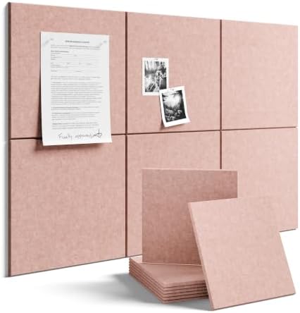 Fluxynara Felt Bulletin Board & Cork Board Alternative 48'' x 36'' - 12 Pack by FLUXYNARA