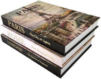 Decorative Books for Home Decor, Beautiful Set of 3. Decorative Boxes, not pages inside. Libros Decorativos para Mesa de Centro, Coffee Table Books. Decorative Boxes for Bookshelf by claubur