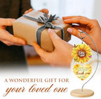 Sunflower Gifts for Women - Christian Inspirational Desk Decor, You are Enough Keepsake Ornament - Religious Thank You Gift for Her, Teacher, Coworker, Friend, Nurse - Encouragement Birthday Gift - Image 6