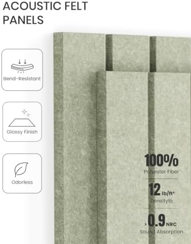 Fluxynara Felt Bulletin Board & Cork Board Alternative 48'' x 36'' - Image 5