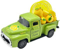 Lemon Truck Decor for Tiered Tray and Farmhouse Kitchen, Green, 5.7 Inch by YIPRONS
