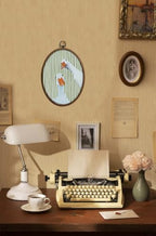 Whimsical Sage Green Goose Art, Cottage Core Oval Wall Decor, Waterproof - Image 5