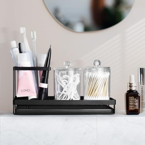 Toothbrush Holders for Bathrooms, 4 Slots Metal Tooth Brushing Organizer - Image 6