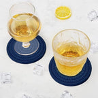 Woven Drink Coasters with Holder, Coasters for Drinks Set of 10 - Image 5