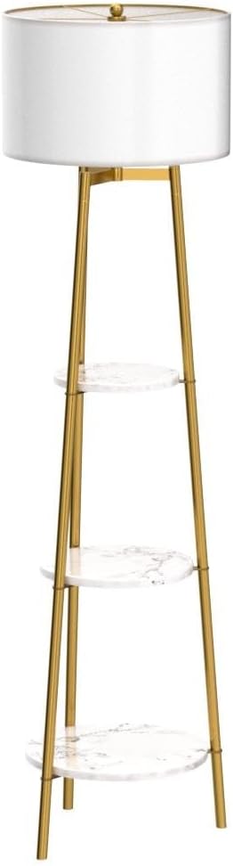 ROSEN GARDEN Floor Lamp, Standing Reading Light - Image 4