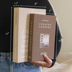 Decorative Books for Home Decor - 2 Linen Fake Books for Decorating Shelf - Image 4