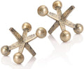 4 Inch Vintage Jacks Decor Set of 2 by AMOIENSIS