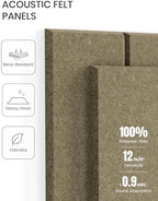 Fluxynara Felt Bulletin Board & Cork Board Alternative 48'' x 36'' - 12 Pack - Image 4