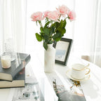 Mandy's Artificial 10 Stems Silk Light Pink Rose - Image 6