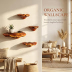 5pcs Cute Mushroom Shelves, Hanging Whimsical Cottage Core Home Wall Decor, Leopard Gecko Tank Accessories (Small) - Image 5