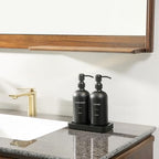 Prus Waso Black Soap Dispenser Bathroom Set - Image 6