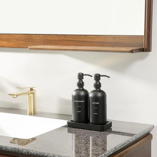 Prus Waso Black Soap Dispenser Bathroom Set - Image 6