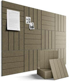 Fluxynara Felt Bulletin Board & Cork Board Alternative 48'' x 36'' by FLUXYNARA