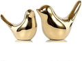 FANTESTICRYAN Small Birds Statues Home Decor, Modern Style, Gold, M&L 2pcs by FANTESTICRYAN