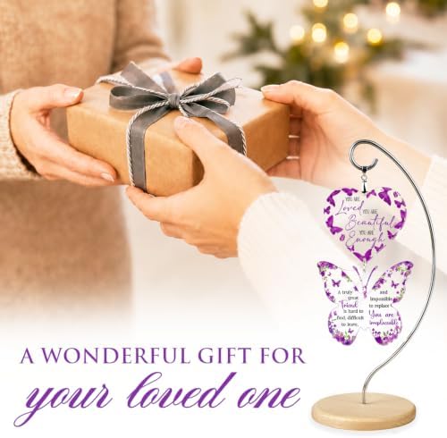 Purple Butterfly Christian Decor for Best Friend Women - Image 6
