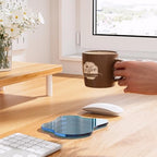 Acrylic Coaster for Desk, Clear Bar Drink Coaster, Clear Cloud Shape Coffee Cup Coaster, Perfect for Tabletop Protection and Accessories Display. - Image 2