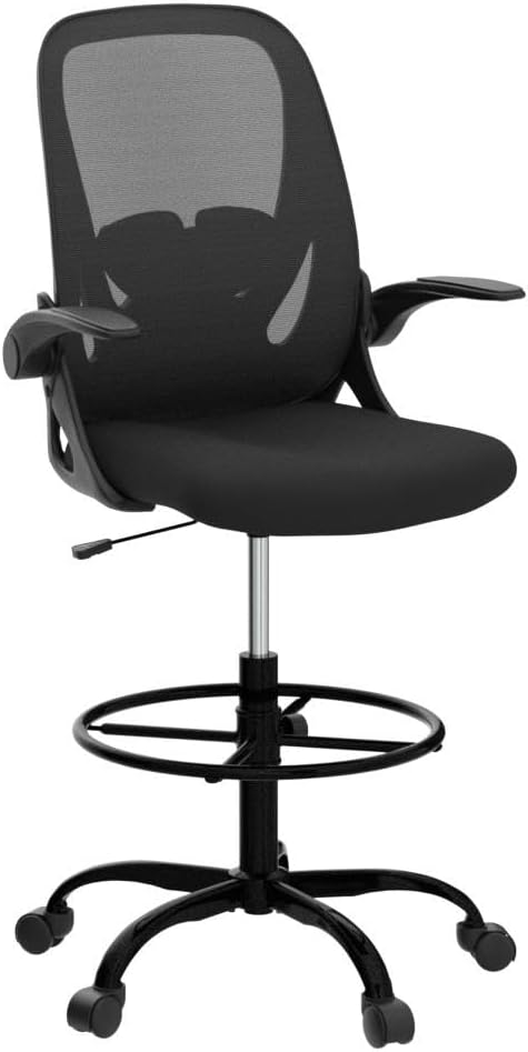 Primy Drafting Chair Tall Office Chair - Image 5