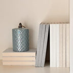 Decorative Linen Book Set – Set of 3 Extra Large Real Books | Coffee Table & Shelf Mantle Decor | Modern Home Decoration | Guest Book Journals [Cream/Natural] - Image 6