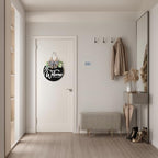 12 Inch 3D Welcome Sign for Front Door- Farmhouse Welcome Door Sign for Front Porch Decor，Wooden Door Decorations Outdoor Hanging Home Signs，Door Wreaths for Front Door Outside All Season - Image 4