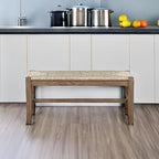 Alaterre Furniture Newport 40 Inch Solid Wood Entryway Bench - Image 5