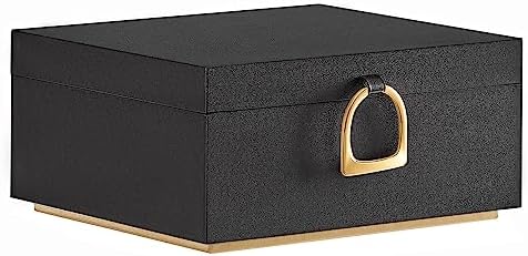 SONGMICS 2-Layer Jewelry Box with Handle, Removable Tray, Floating Effect by SONGMICSbySONGMICSHOME
