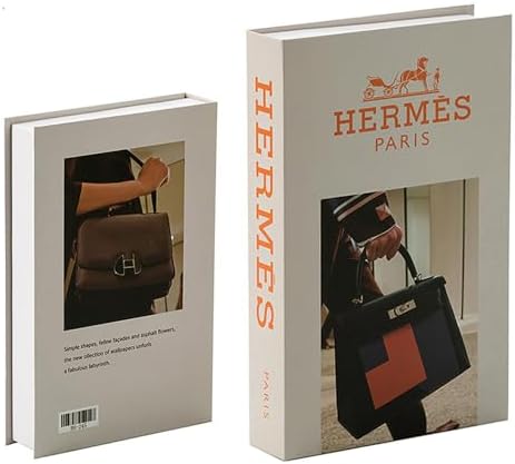 Decorative Books for Home Decor, Set of 4 Stylish Fake Books of Room Books Decor Aesthetic for Coffee Table Decor, Living Room, Table, Shelf Decor, Modern Hardcover Stacked Display Faux Books - Image 4