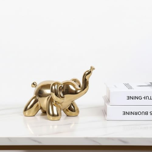 Gold Home Décor Balloon Figurine Accent (Elephant) - Image 6
