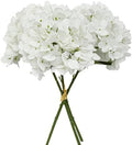 Mandy's 3 Stems Artificial Cream Hydrangea Flowers by Mandys
