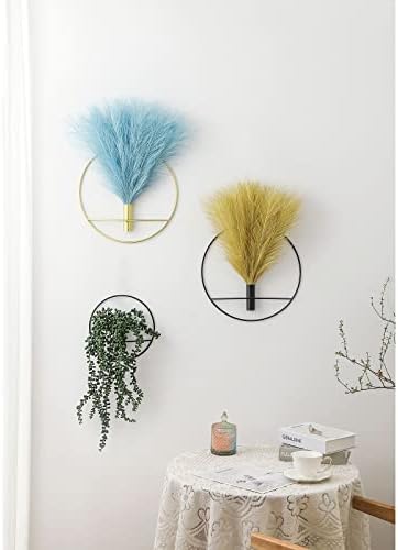 Pretty Jolly Boho Succulent Wall Decor Black Metal Wall-Mounted Art - Image 5