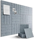 Fluxynara Felt Bulletin Board & Cork Board Alternative 48'' x 36'' by FLUXYNARA