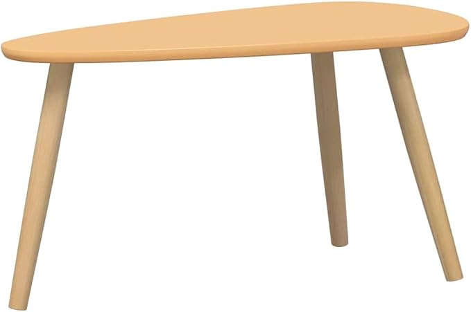 Coffee Table Set of 2, Nesting Living Room Tables, Solid Pine Wood and MDF - Image 3