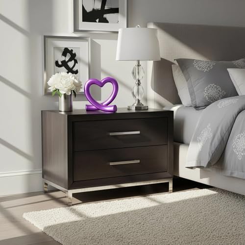 Lescafita Purple Heart Decor Sculpture, Artistic Abstract Love Statue Modern Home Decor Accent for Desk Shelf Coffee Table Room, Creative Unique Gift - Image 6