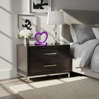 Lescafita Purple Heart Decor Sculpture, Artistic Abstract Love Statue Modern Home Decor Accent for Desk Shelf Coffee Table Room, Creative Unique Gift - Image 6