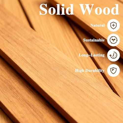 100% Solid Wood Wall Shelf 3-Tier, Vintage Shelves Wall Mounted Storage Rack, Farmhouse Trinket Shelf Home Decor Display Shelves for Apartment, Living Room, Bathroom and Bedroom - Image 5