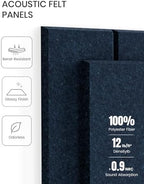 Fluxynara Felt Bulletin Board & Cork Board Alternative 48'' x 36'' - 12 Pack - Image 4