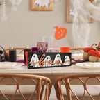 Vintage Halloween Boo Decorations for Office Home Table Mantel Shelf Desk - Image 3