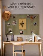 Fluxynara Felt Bulletin Board & Cork Board Alternative 36'' x 24'' - 6 Pack - Image 6