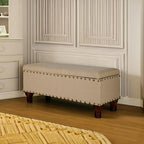 HomePop Large Rectangle Storage Bench - Image 9