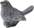 Natural Flame Stone Crystal Bird Figurine, Animal Home Decor by WUYOUSHI