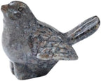 Natural Flame Stone Crystal Bird Figurine, Animal Home Decor by WUYOUSHI