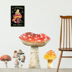 Funny Frog Mushroom Decor Metal Sign: Cute Cottagecore & Forest Decor for Bathroom, Kitchen, Bedroom, and Home (3029) - Image 6