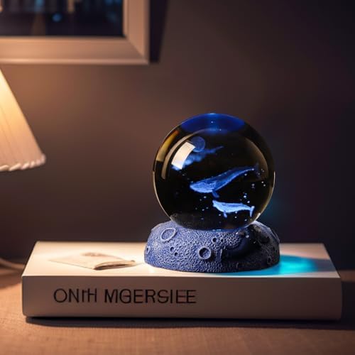 Whales Crystal Ball Decor Figurine Gifts for Women - Image 6