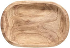 Bloomingville Hand-Carved Paulownia Wood Bowl, Natural - Image 4