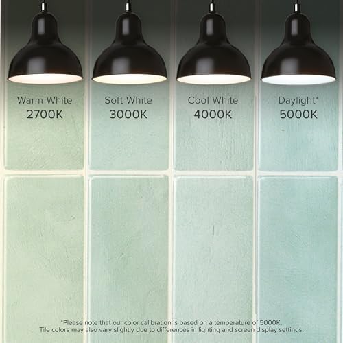 Smart Tiles Peel and Stick backsplash, Stacked Teal, 11.43"x9" - Image 6