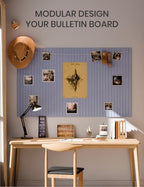 Fluxynara Felt Bulletin Board & Cork Board Alternative 36'' x 24'' - 6 Pack - Image 6